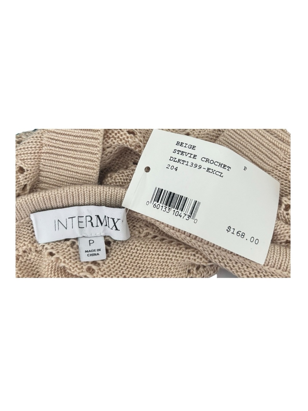 Intermix Stevie Knit Crop Halter Top - Picture 5 of 5